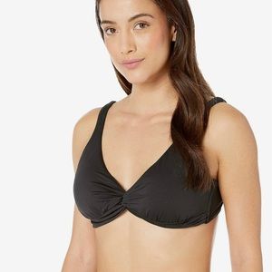 NWT! Tommy Bahama Pearl Twist Front Bikini Top. Size Small D to DD Cup